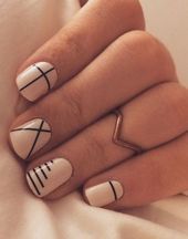 70 Cute Pink Nail Art Designs for Beginners - #Art #beginners #Cute #designs #Nail #pink