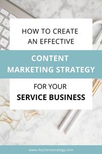 Want to stand out online and attract your ideal clients, but not sure where to start? What you need is an effective content marketing strategy. Here's how to create an effective content marketing strategy for your service business. #contentmarketing #socialmediamarketing #content #socialmedia #marketingstrategy #contentstrategy #servicebusiness #smallbusiness