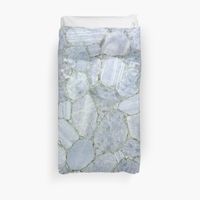 "Ice Blue Calcite " Duvet Cover by ilovesbd | Redbubble