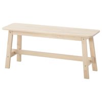 NORRÅKER Bench, birch - IKEA