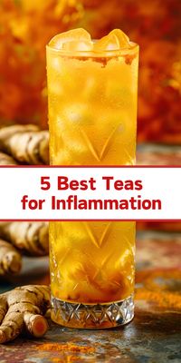 Sip your way to relief with these potent teas! Learn about the 5 best teas for inflammation, backed by science, and recommended for easing symptoms of arthritis, IBD, diabetes, and other health issues.