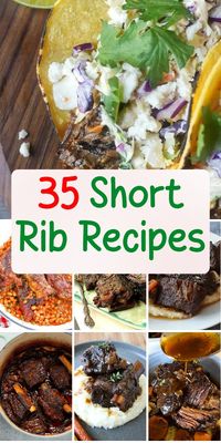 Indulge in these mouthwatering short rib recipes, featuring a variety of flavors and cooking methods. From classic comfort food to international twists, there's something for everyone.