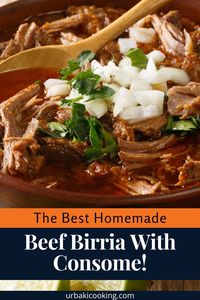 Birria is a traditional Mexican dish that has taken the culinary world by storm, particularly with the rise of Birria tacos.The star of the show is the rich, flavorful beef birria and its accompanying consome, a savory broth perfect for dipping.Here's a guide to making the best homemade beef birria with consome, complete with tips and advice to ensure your dish is a hit