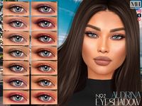 Natural eye makeup in 18 colors - HQ Compatible.