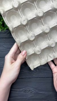 Transform egg cartons into cool and unique DIY creations. Let's craft together! #DIY #tutorial #craft