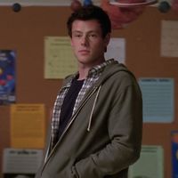 cory monteith as finn hudson on glee