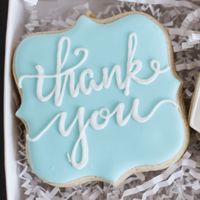 Custom Cookie | Thank You | Doc! – Southern Sugar Bakery