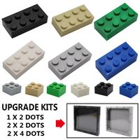 Upgrade Kit Voor Cijfers Display Frame Diy 2X2 2X4 Dots Bakstenen Onderdelen Compatibel Classic Bouwstenen bodemplaat Kinderen Speelgoed - AliExpress 26