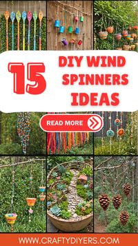 Transform your garden with these stunning DIY wind spinners! Follow our simple 5-step guide to create eye-catching outdoor decor that twirls and dances with the breeze. Perfect for adding a splash of color and movement to your backyard. Click to see the full tutorial and get started today!