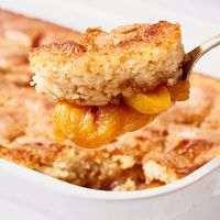 Brown Butter Peach Cobbler Recipe | Handle the Heat