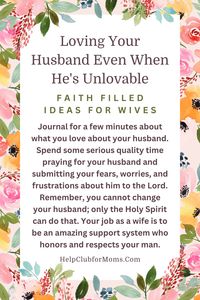 Dealing with tough times in your marriage? Discover the power of unconditional love in 'Embracing Grace: Loving Your Husband in Tough Times'. This podcast shares heartfelt insights and biblical wisdom for those challenging moments when your husband seems unlovable. Learn how to respond with peace, guided by Luke 6:45 and Colossians 3:12-14, and explore three key lessons on showing compassion and understanding in your marriage. Perfect for any wife seeking a Christ-centered approach to nurturing her relationship, this podcast offers hope and guidance for transforming challenges into opportunities for growth and deeper love. #mompodcaster #wifetip #helpclubformoms #Chrisrianwife