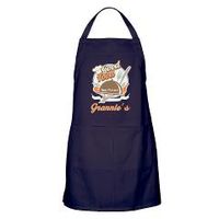 Grannie Retro Diner Kitchen Gift Apron #Grannie #apron