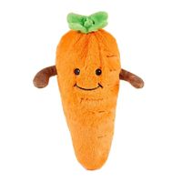 This Warmies Carrot can help keep you warm on a winter's day, simply warm for 90 seconds in any microwave up to 1000W. 

This soft cuddly Carrot character from Warmies is suitable for all ages.