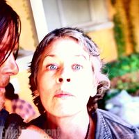 Norman Reedus with Melissa McBride