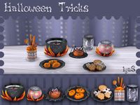 Sims 4 CC's - The Best: Halloween Treats by Soloriya