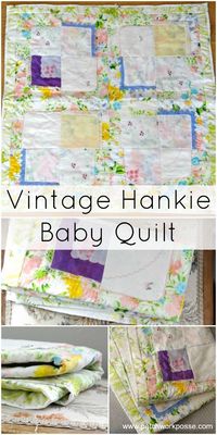 Quilts Using Handkerchiefs Made - - Yahoo Image Search Results