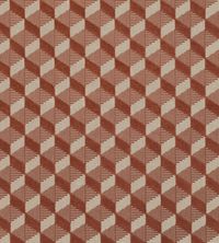 Dimension - Burnt Orange fabric | Arco Geometrics | Kirkby Design