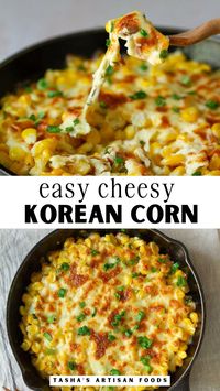 Korean corn cheese is a super addictive corn with cheese recipe that’s great as an anytime snack! The best cheesy corn snack recipe. Visit my site for the step by step recipe for this Korean snack.