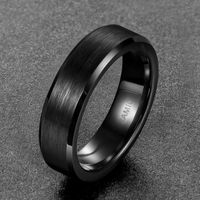 **Ceramic Is Strong Hypoallergenic Material That Never Fades, The Best For Sensitive Skin And Resistant To Scratches! Size: 10.5 Color: Black Width: 6mm Material: Ceramic Brushed For Comfort Finish: Brushed Rings Type: Wedding/ Engagement Bands Shape\Pattern: Round Beveled Edge ********************************************* If I Missed Any Specific Details Or If You Have Any Questions, Just Ask! Always A Smoke Free Home! Neatly Packed For A Safe Shipment! I Ship Within 24 Hours! Most Reasonable O