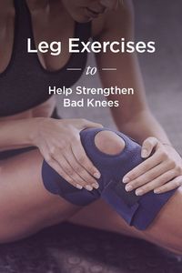 Quad and hamstring exercises to strengthen bad knees. | Runniing Tips