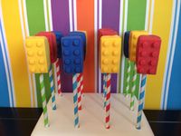 Lego Cake Pops!