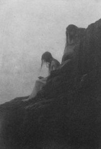 souls of the weeping rock, 1910 - by anne brigman.  Keep telling yourself this truth, you are not forgotten, never alone...