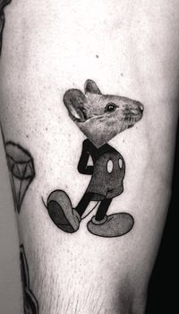 Micky Mouse Tattoo Design Images (Micky Mouse Ink Design Ideas)