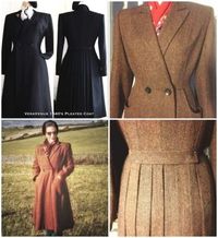 The VV 1940’s coat pattern is now available in size 18!