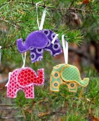 Timbali supports women in Swaziland, Africa. Check out their products! I love these elephant ornaments! $6 each