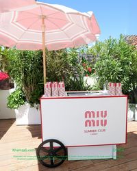 Under the radiant Cannes sun, Miu Miu’s exclusive Summer Club experience unfolded at Plage L’Ecrin, seamlessly blending vintage glamour with contemporary chic. Co-hosted by the iconic @caradelevingne, the event featured an intimate luncheon, nostalgic beach games, and bespoke hospitality. The day was marked by a dreamy tableau of vintage stripes and unmistakable @miumiu flair, creating an idyllic escape for a star-studded guest list. A day of timeless elegance and unforgettable moments, Miu...