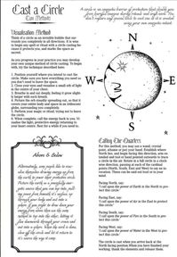 Witchcraft Spell Basics - Printable Grimoire Pages