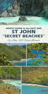 St John's little secluded beaches that are so hard to find ...