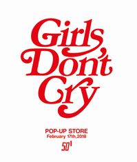 Girls Don’t CryのFourTwoFour on Fairfax仕様フーディとTシャツは黒×赤 | EYESCREAM