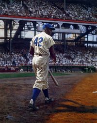 Jackie Robinson - first African American to play in the Major Leagues. Arguably the greatest baseball player of all time, but no question he was the most inspirational. He played 5 varsity sports in college at the division 1 level.