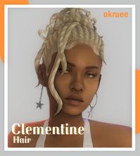 clementine hair | okruee on Patreon