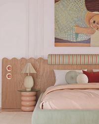 Pastel Bedroom Design on Behance