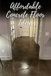 Discover budget-friendly concrete staining ideas to transform your floors into sleek, modern surfaces. From warm earth tones to bold colors, concrete stains offer endless design possibilities. Perfect for indoor and outdoor spaces, these DIY projects are easy and affordable! #ConcreteStain #DIYFlooring #HomeImprovement #BudgetDecor #ModernFloors