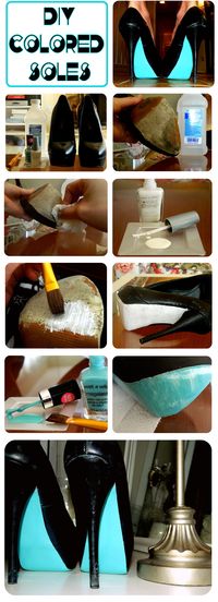 DIY Colored Soles