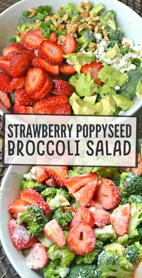 Strawberry Poppyseed Broccoli Salad – Make the Best of Everything