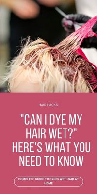 Can I dye my hair wet and get good results without damaging my hair? There are many misconceptions about dying wet hair, this post will guide you on how to dye your wet hair properly. Can I dye My Hair Wet Before delving into the specifics, it’s essential to address some common misconceptions about dyeing...