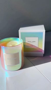 New Hotel Lobby Pride Candle - branding and design by MKW Creative Co.