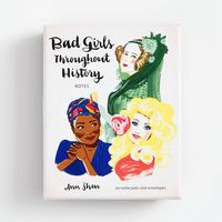 Bad Girls Throughout History Note Card Set | Paper Source