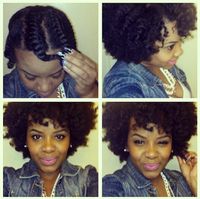 How to get the Cute twistout