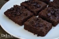 Gluten Free Coconut Keto Fudge Brownies - DrJockers.com