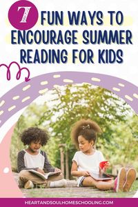 7 Ways to Encourage Summer Reading via @destinyblogger