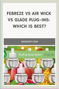 Discover the best option for your home with our comprehensive comparison of Febreze vs Air Wick vs Glade Plug-ins. Find out what really works!