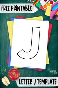 The fun never stops as we discover more uppercase letters! … Free Printable Uppercase Letter J Template Read More » The post Free Printable Uppercase Letter J Template appeared first on Simple Mom Project.