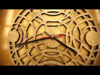 DIY Fun: Laser-Cut Ripple Clock