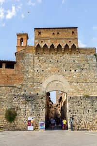 gate at the city wall