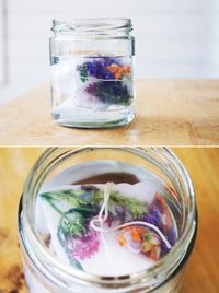 dye fabric with nothing but some flowers from your garden and some water. via miles of light.